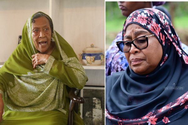 Rais Samia Atoa Pole Kifo cha Mama Fatma Karume