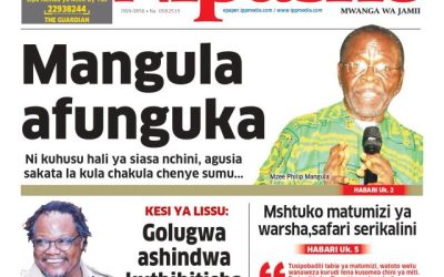 Habari kubwa za Magazeti ya Tanzania leo Septemba 5, 2026 - Global Publishers
