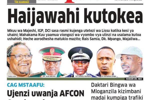 Habari kubwa za Magazeti ya Tanzania leo Septemba 11, 2026