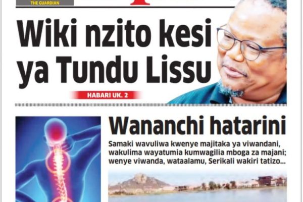 Habari kubwa za Magazeti ya Tanzania leo Septemba 14, 2026
