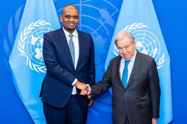 Makamu wa Rais Ndejembi Akutana na Katibu Mkuu wa UN Antonio Guterres