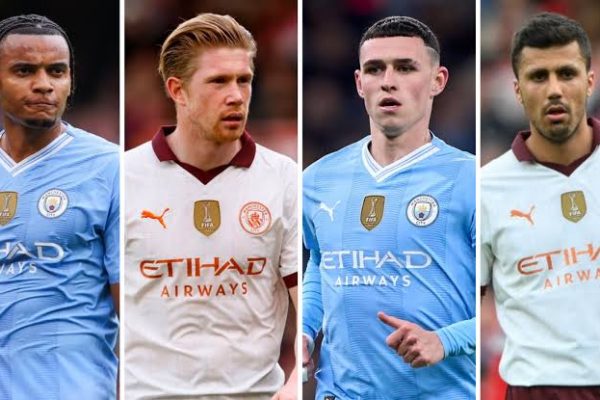 Kikosi Cha Man City Cha 2023 Chaanza Kutoweka, Wabaki Wachezaji Wawili