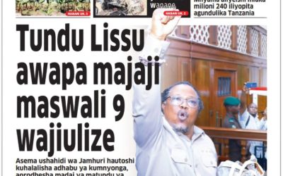Habari kubwa za Magazeti ya Tanzania leo Septemba 24, 2026 - Global Publishers