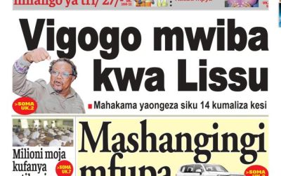Habari kubwa za Magazeti ya Tanzania leo Septemba 13, 2026 - Global Publishers