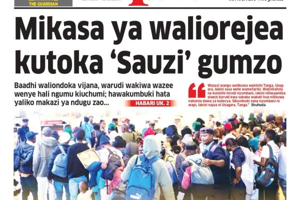 Habari kubwa za Magazeti ya Tanzania leo Septemba 7, 2026