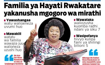 Habari kubwa za Magazeti ya Tanzania leo Septemba 3, 2026 - Global Publishers