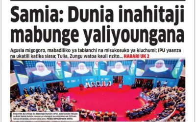 Habari kubwa za Magazeti ya Tanzania leo Oktoba 6, 2026 - Global Publishers