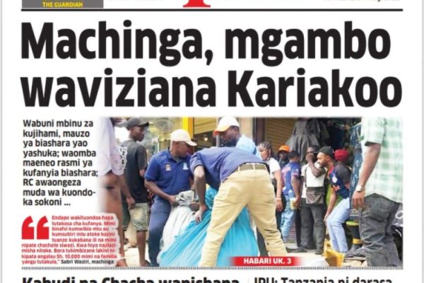 Habari kubwa za Magazeti ya Tanzania leo Oktoba 9, 2026