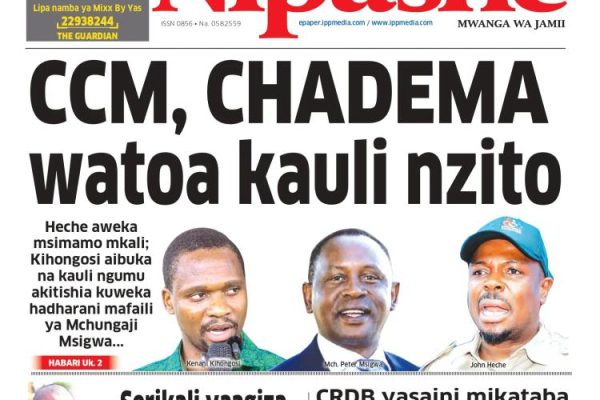 Habari kubwa za Magazeti ya Tanzania leo Oktoba 19, 2026