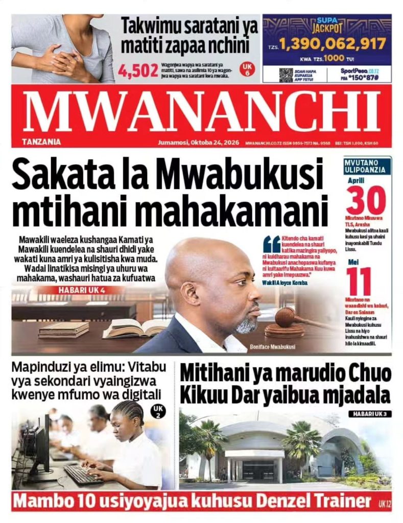 A Mindful Look at the Morning Headlines Across Tanzania