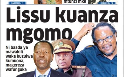 Habari kubwa za Magazeti ya Tanzania leo Oktoba 25, 2026 - Global Publishers