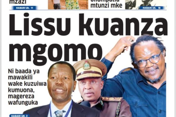 Habari kubwa za Magazeti ya Tanzania leo Oktoba 25, 2026