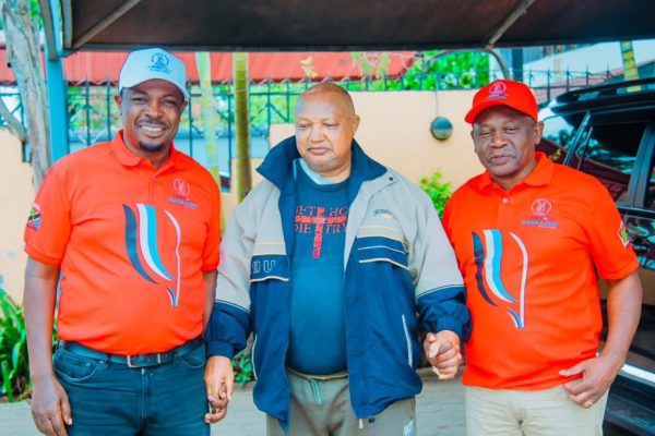 Heche na Msigwa Wamtembelea Mzee Alute Mugwai Lissu Arusha