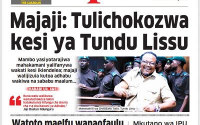 Habari kubwa za Magazeti ya Tanzania leo Oktoba 5, 2026 - Global Publishers