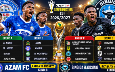 Ratiba Kamili ya Azam na Singida Kombe la Shirikisho Afrika 2026/2027 - Global Publishers