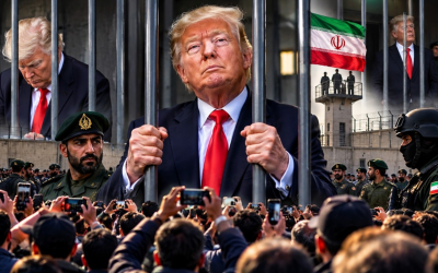Iran Yaweka Sanamu Inayofanana na Trump Ndani ya Gereza Kwenye Bango – Video - Global Publishers