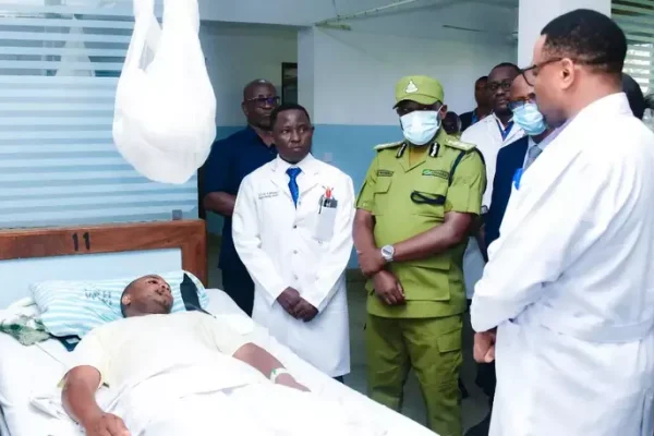 IGP Wambura Awajulia Hali Askari Waliojeruhiwa Ajali ya Morogoro