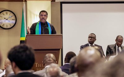 Dkt. Mwigulu Akutana na Diaspora Uingereza, Awaalika Kuwekeza Tanzania - Global Publishers